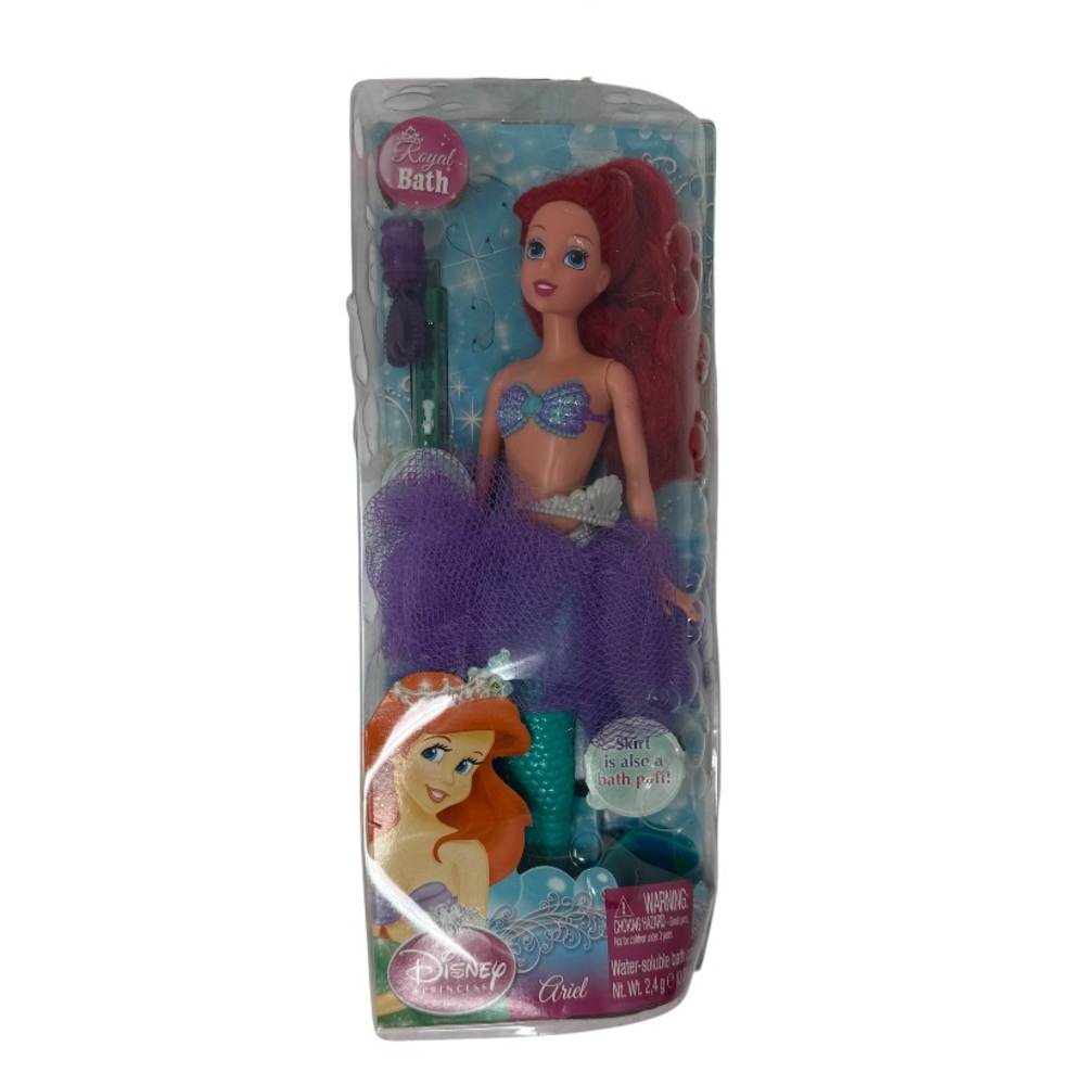 Disney Princess 2010 Mattel The Little Mermaid Ariel Bath Beauty Doll NIB